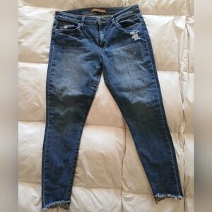 Joe's Maeve Blue Denim Skinny Stretch Jeans